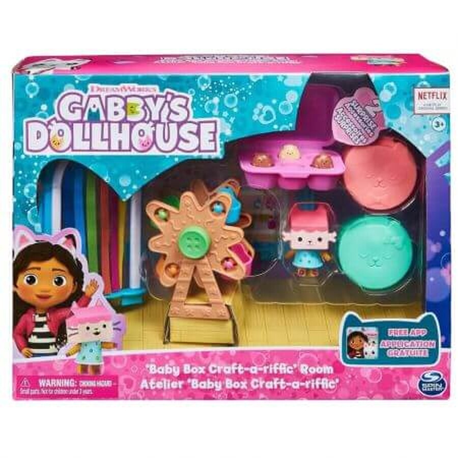 Gabby`s Cat Craft-a-Riffic pop, +3 jaar, Gabby`s Dollhouse