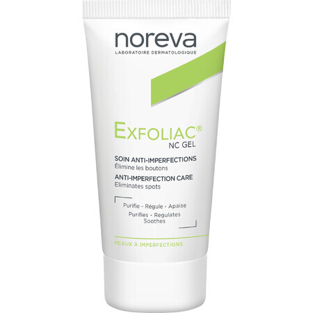 Noreva Exfoliac-NC Gel pentru ingrijire anti-imperfectiuni, 30 ml