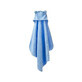 Bebehug kaphanddoek, 122 x 77 cm, Blauw, Twindeco