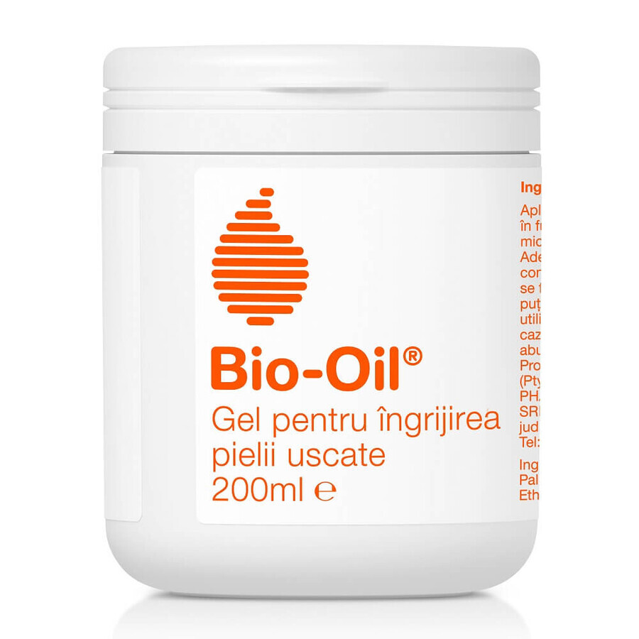 Gel per la cura della pelle secca, 200 ml, Bio Oil