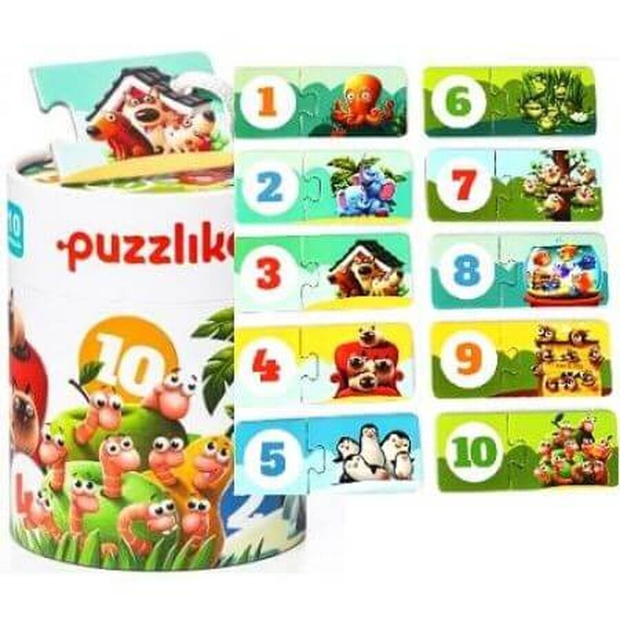 Puzzle 3 en 1 Mes amis, +2 ans, Cubika