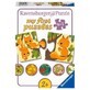 Puzzel dieren en hun jongen, 9 x 2 stukjes, Ravensburger