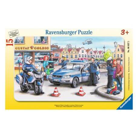 Puzzle de la police, 15 pièces, Ravensburger