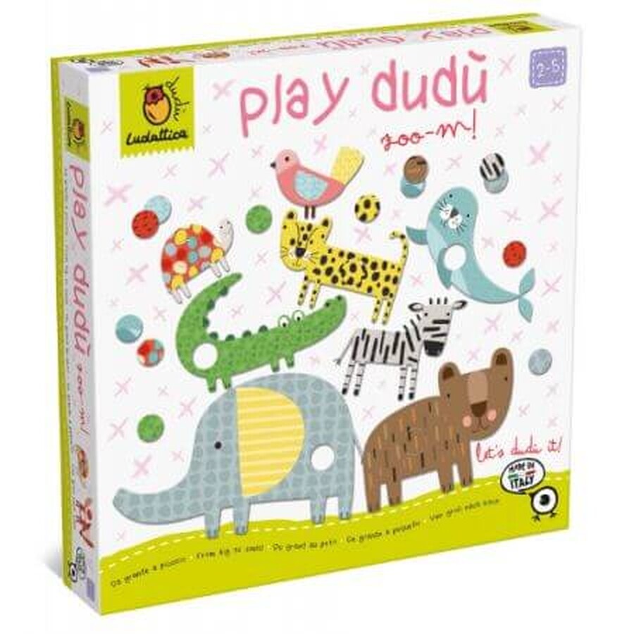 Puzzle Dudu Zoo-m, +2 ans, Ludattica