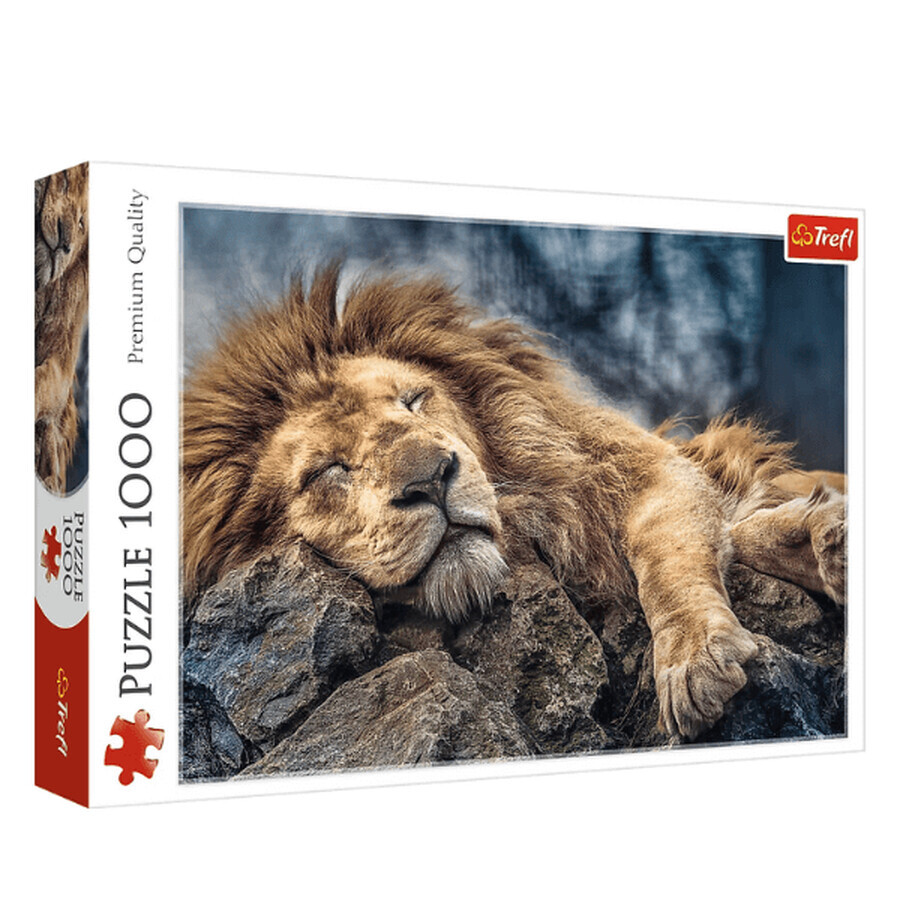 Puzzle Leu dormind, 1000 de piese, Trefl