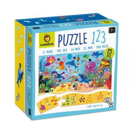 Puzzle Marea, + 3 ans, Ludattica