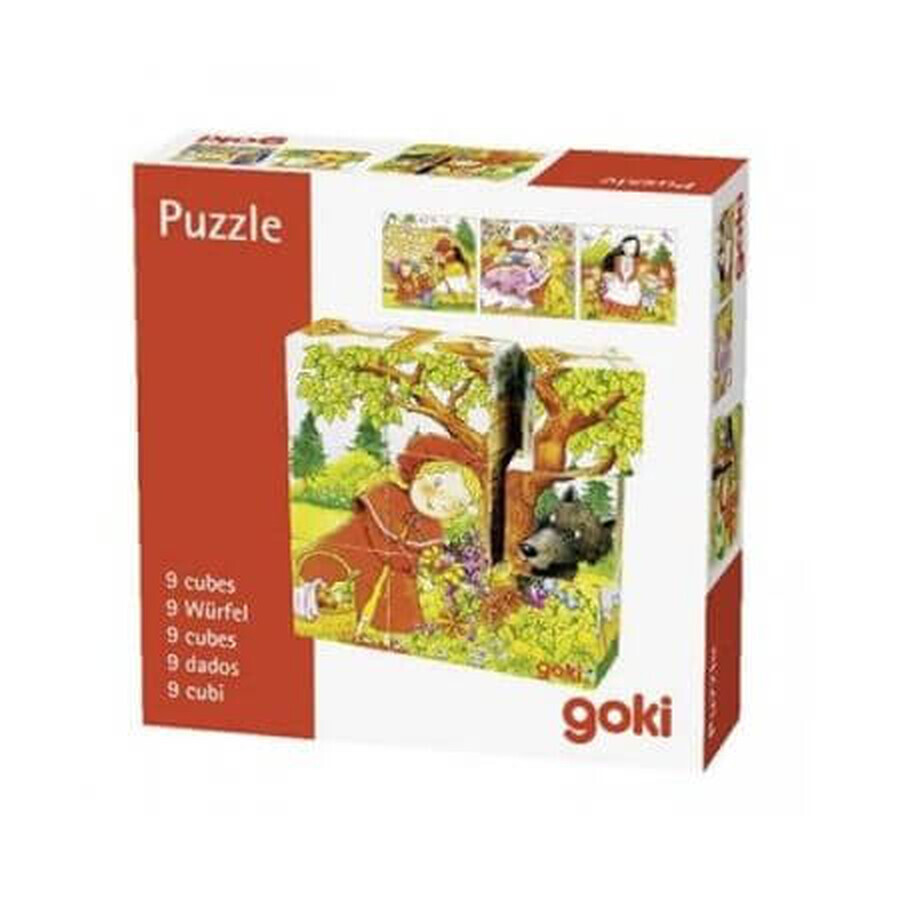 Minipuzzelblokjes, Beroemde verhalen, + 3 jaar, Goki