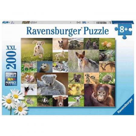 Baby dieren puzzel, 200 stukjes, Ravensburger