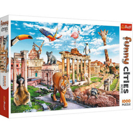 Wilde Rome puzzel, 1000 stukjes, Trefl