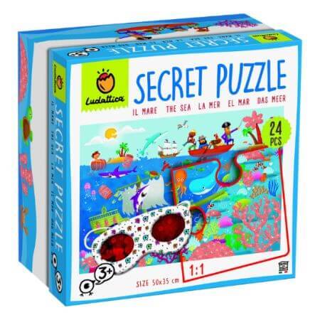 Puzzle Secret Marea, +3 ani, Ludattica