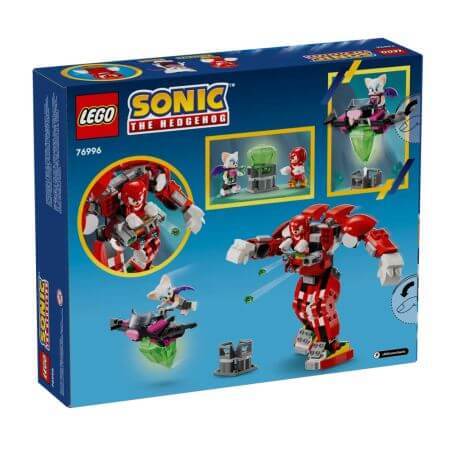 Robot gardien de Knuckles, 8 ans et +, 76996, Lego Sonic