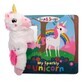 Pluche dier en Engels boekje My Shiny Unicorn, 3 jaar+, Buddy &amp;amp; Barney