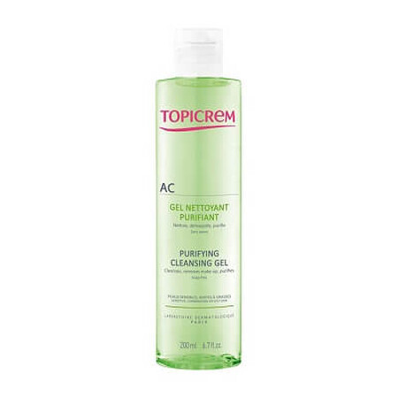 Topicrem AC zuiverende reinigingsgel, 200 ml, NIGY