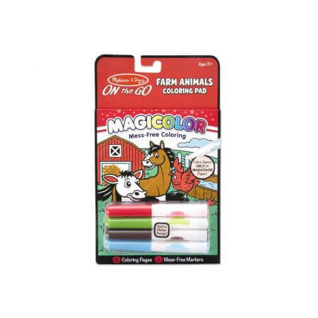 Kleurplaat Magicolor, Boerderijdieren, Melissa&amp;Doug