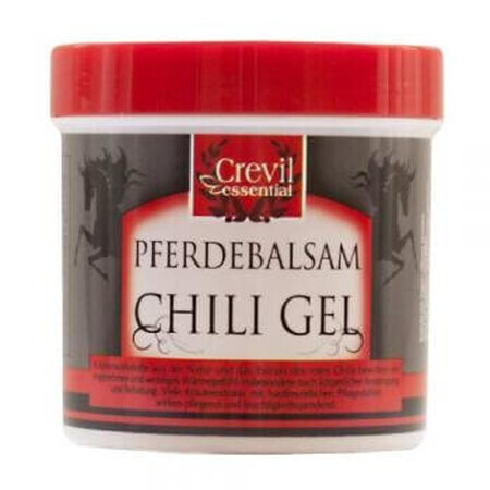 Gel puterea calului și ardei iute, 250 ml, Crevil Cosmetics