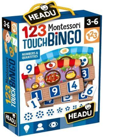 Joc de bingo Montessori,  +3 ani, Headu