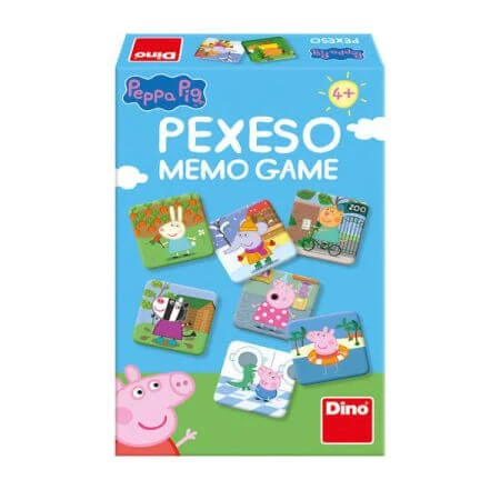 Geheugenspel Purcelusa Peppa, +4 jaar, Dino