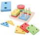 Sorteerspel 4 geometrische vormen, Bigjigs