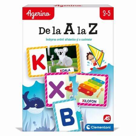 Gioco educativo Agerino dalla A alla Z, 3 anni+, Clementoni