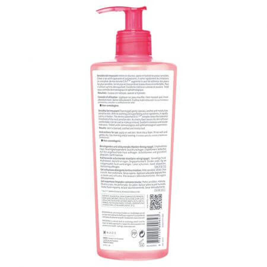 Bioderma Sensibio Gel moussant apaisant et hydratant, 500 ml