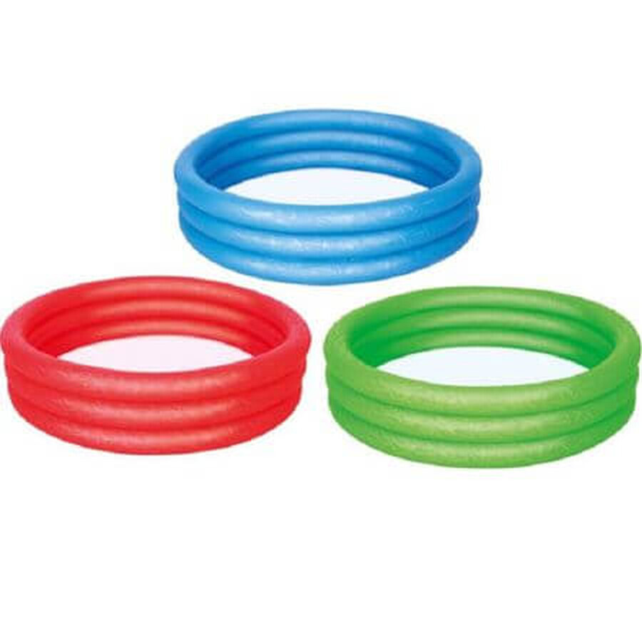 Opblaasbaar zwembad met 3 ringen, 122 x 25 cm, Bestway