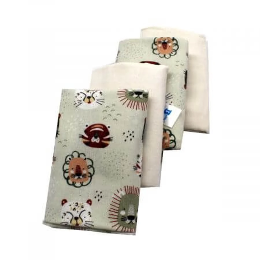 Couche Finet, 70 x 80 cm, 4 pièces, Baltic Bebe