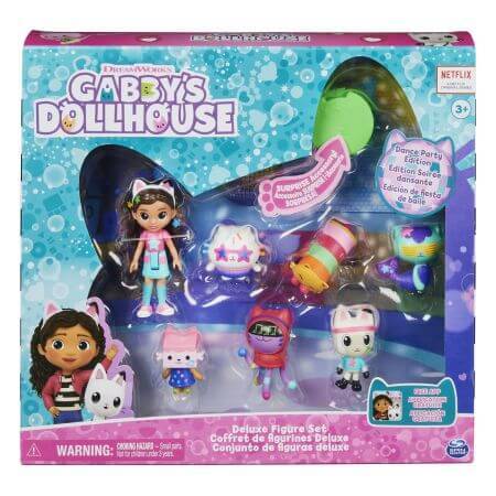 Jeu de 7 figurines, + 3 ans, Gabbys's Dollhouse