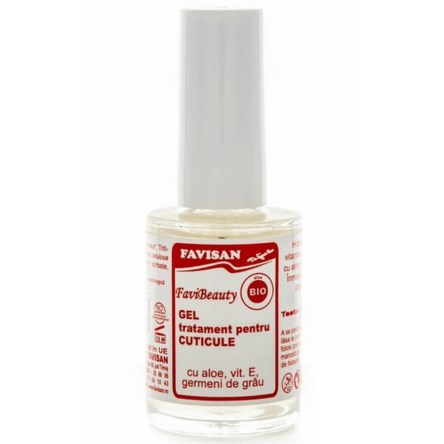 Gel de traitement des cuticules, 14 ml, Favisan