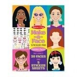 Die Forge Girls Sticker Kollektion, ab 4 Jahren, Melissa&Doug