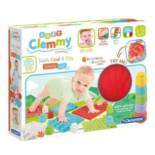 Clemmy sensory mats, +6 months, Clementoni