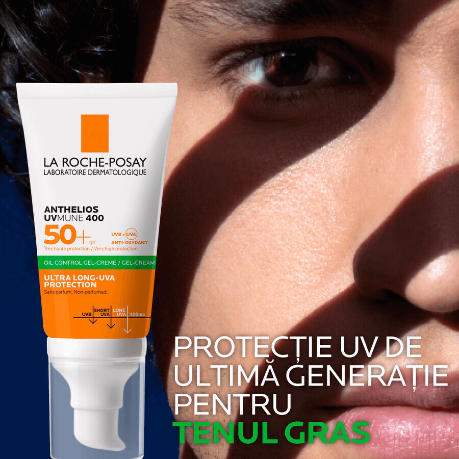  La Roche-Posay Anthelios XL gel-crème voor het droge gezicht SPF 50+, 50 ml