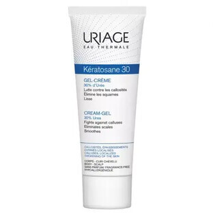 Gel-crema para pieles duras Keratosane 30, 75 ml, Uriage