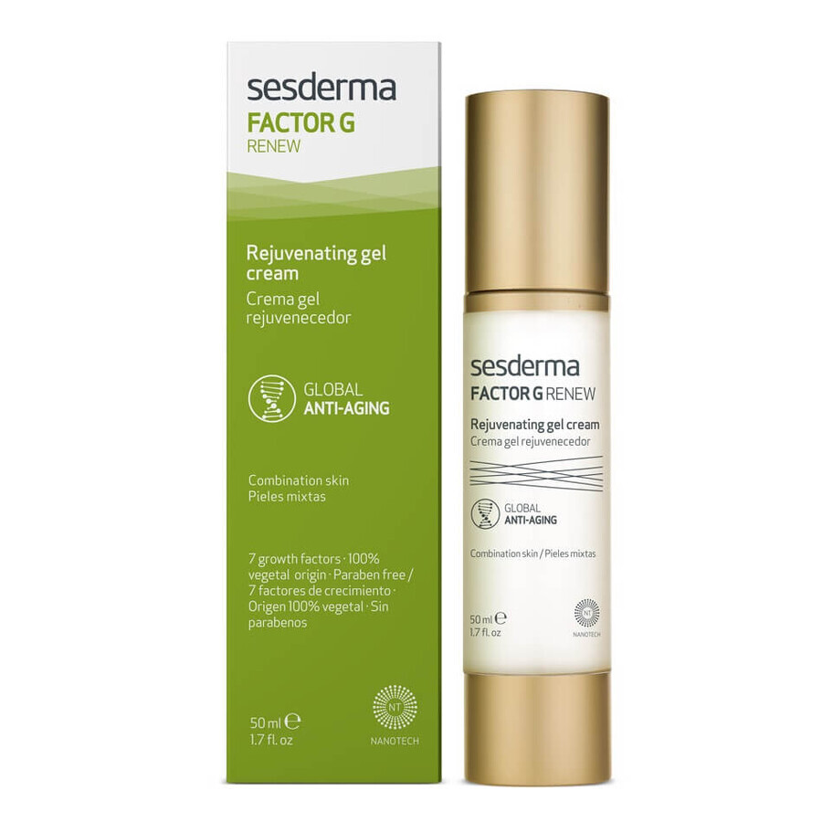 Sesderma Factor G Renew Gel-crema pentru ten mixt, 50 ml