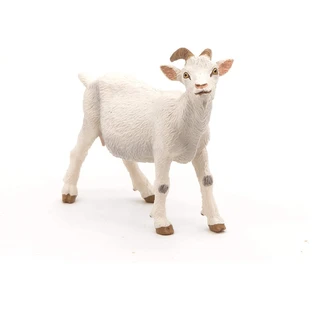 Witte Geit Beeldje, +3 jaar, Papo