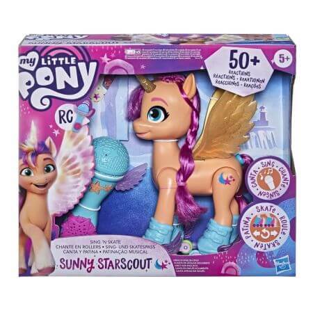 My Little Pony-figuur zingt en schaatst met Sunny, +5 jaar, Hasbro