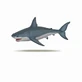 White Shark Figurine, +3 years, Papo