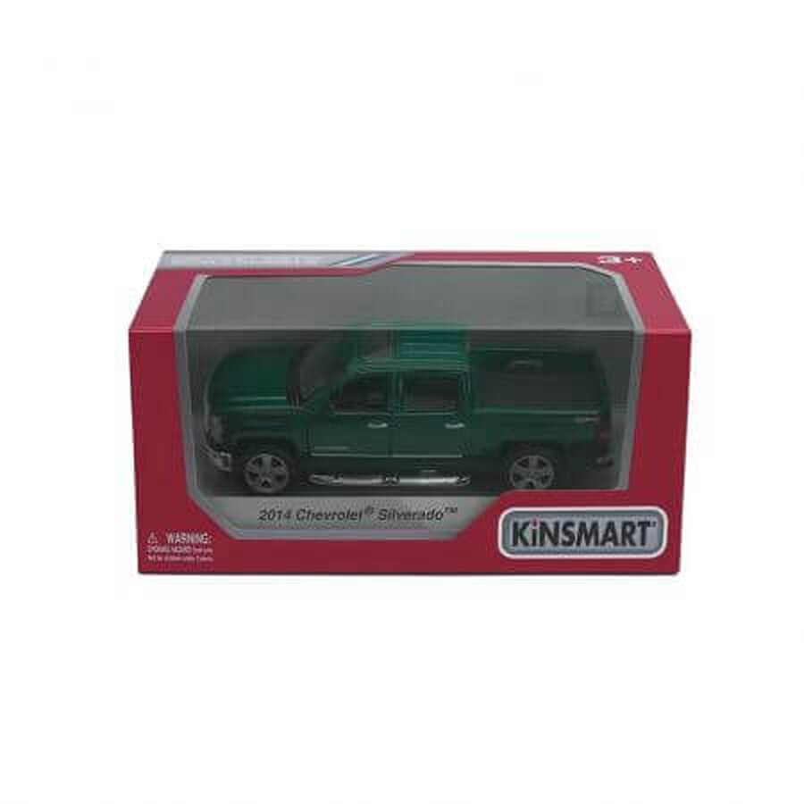 Chevrolet Silverado metal toy car, 13 cm, Kinsmart