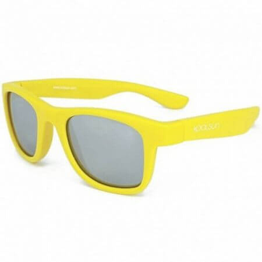 Sonnenbrille, Wave, 1-5 Jahre, Empire Gelb, KoolSun