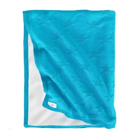 Double knitted blanket, 80x100 cm, Blue, Tuxi Brands