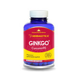 Gingko Curcumin95, 120 capsules, Herbagetica