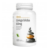 Ginkgo biloba 60 mg, 120 tablets, Alevia