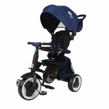 Rito Plus folding baby tricycle, +12 months, Blue, Qplay