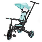 Opvouwbare en omkeerbare 3 in 1 driewieler, Blauw, UoniBaby