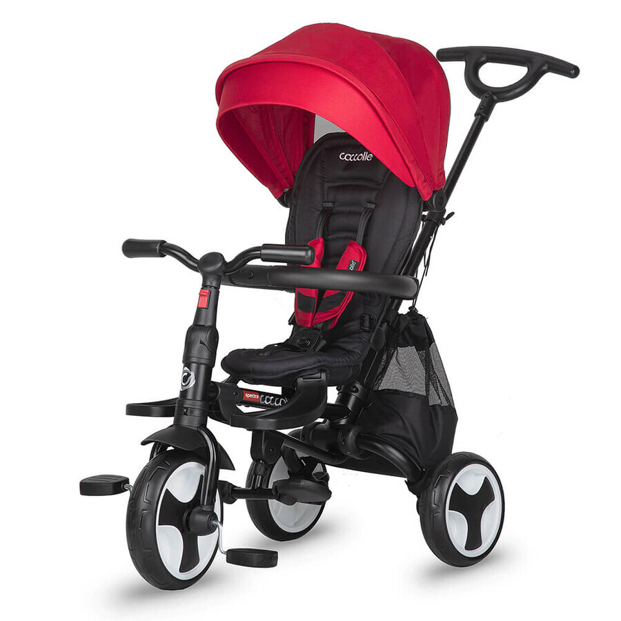 Spectra Plus ultra-vouwbare kinderdriewieler, 1-3 jaar, Chili Pepper, Coccolle