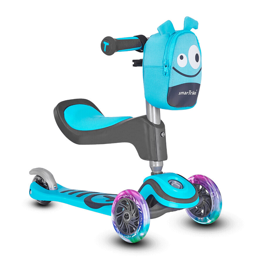 T1 Scooter 3 in 1 Scooter für Kinder, Blau, SmarTrike