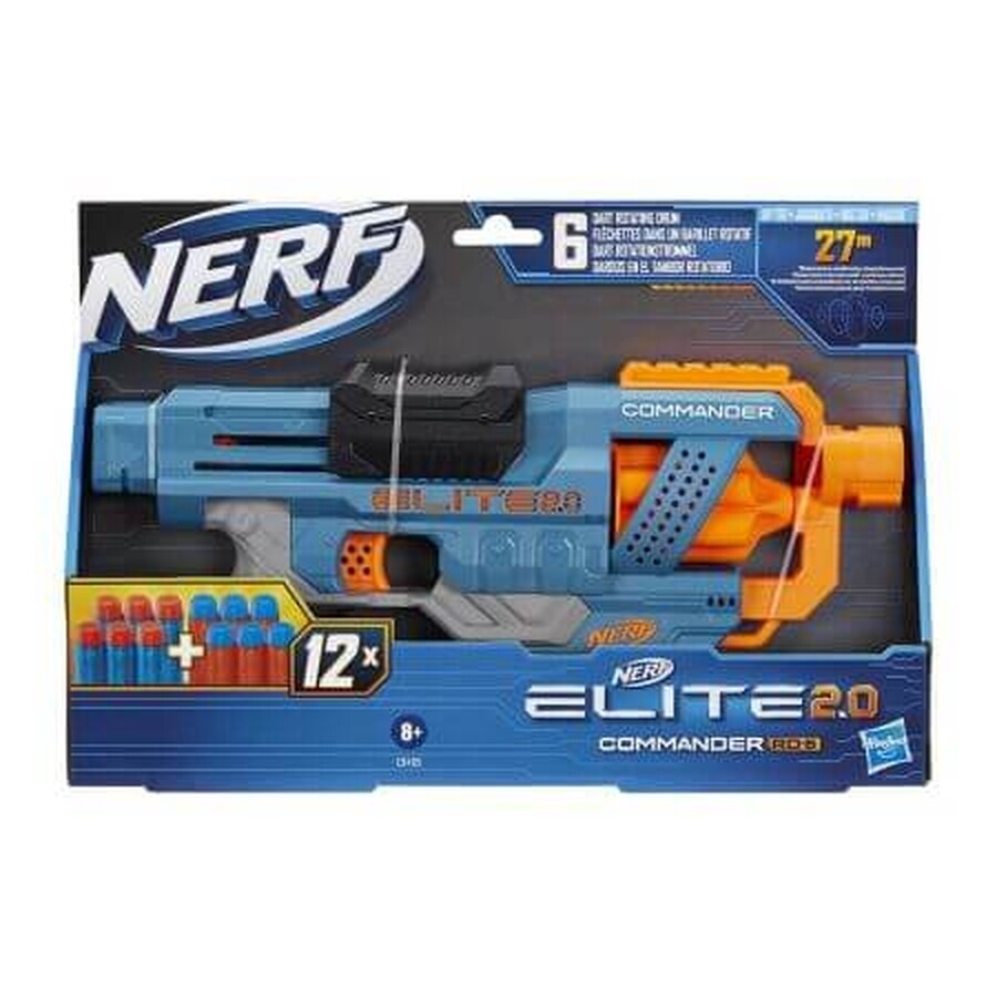 Nerf Blaster 2.0 Elite Commander RD-6, +8 ans, Hasbro