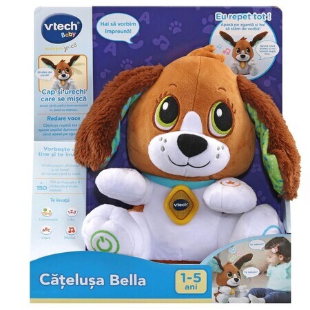 Cachorro de habla rumana Bella, +12 meses, Vtech Toodler