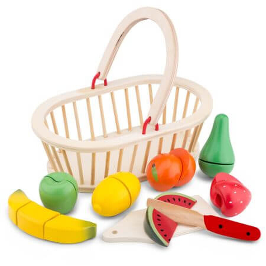 Corbeille de fruits, + 2 ans, New Classic Toys