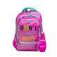 Roze rugzak Don&#39;t Worry be Happy, 38 cm, Daco