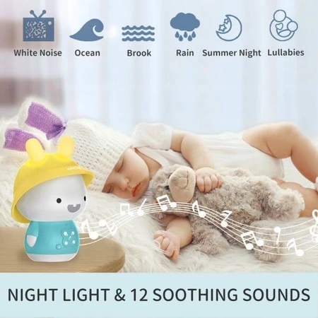 Interactive bunny with stories and songs, Roz, Alilo Baby Bunny